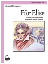 Fur Elise piano sheet music cover Thumbnail